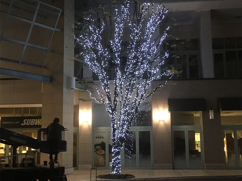 記念艦 三笠 装飾完成1 ディスプレイ 展示 厚木 厚木市 愛甲石田 横須賀市 横須賀 記念艦 戦艦 三笠 三笠ビル商店街 入口装飾 ファクトリーマオ   ファクトリーマオ株式会社